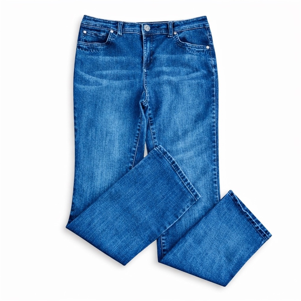 Inc International Concepts Denim women’s jeans sz 10 bootleg regular fit 32/31